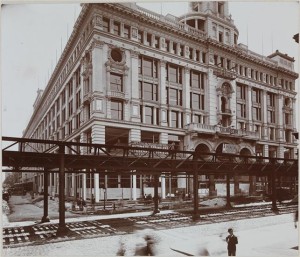 Retail Trade - Dept. Store 1896. Siegel Cooper Co. (Exterior) 6th Ave at 18th St.