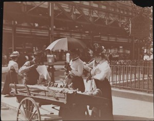 Street Scenes, Sixth Avenue at 20th Street.