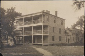 [First hotel at Coney Island, Oceanic Hotel.]