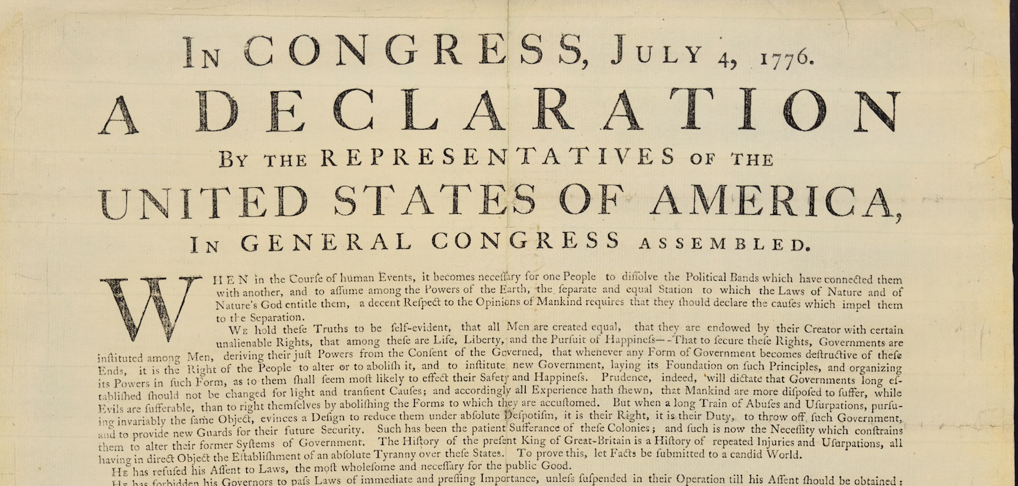 Printable Readable Declaration Of Independence