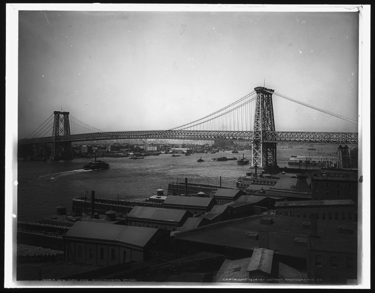 The Construction of the Williamsburg Bridge - History Behind the Scene ...