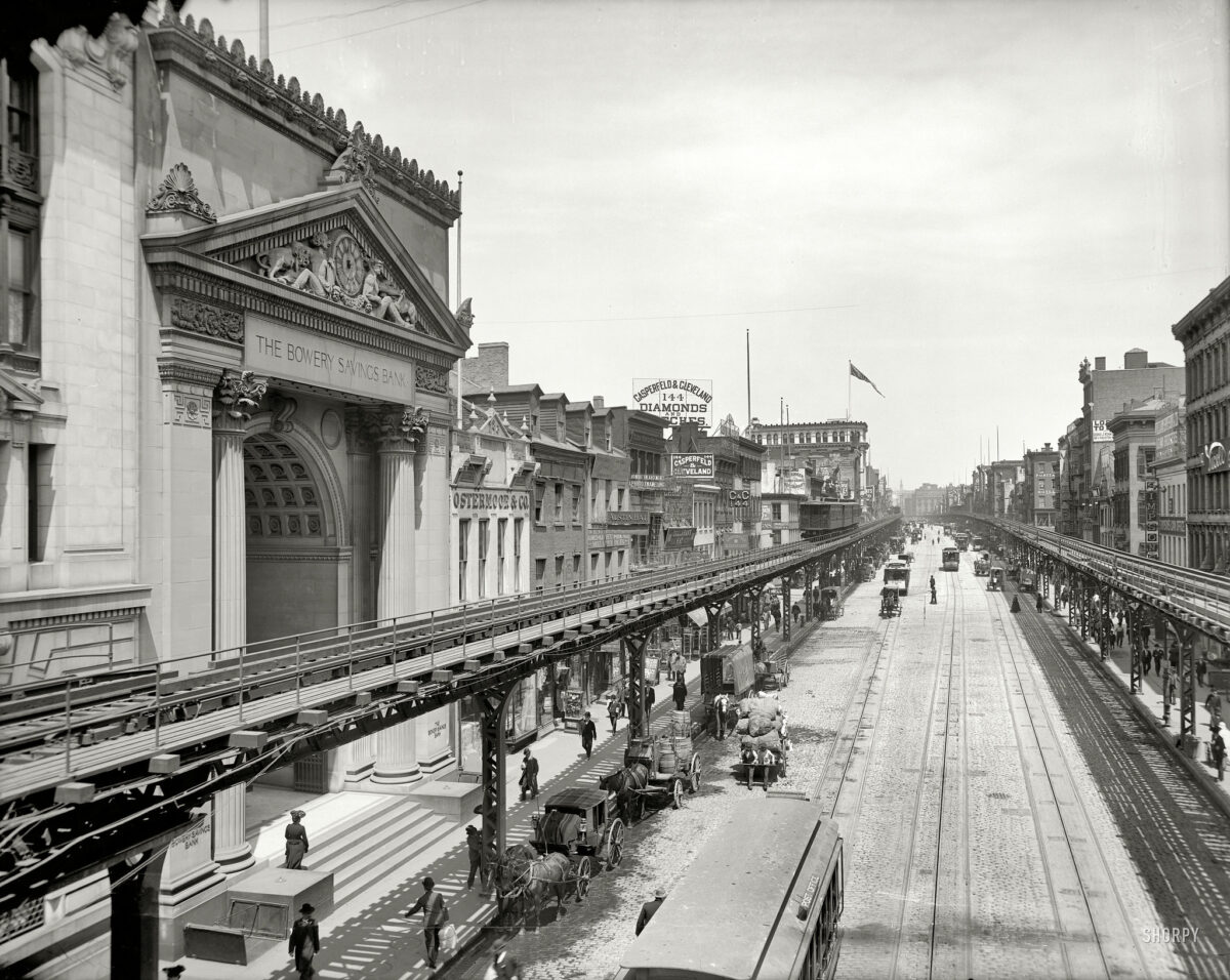 The East Side Elevateds Life Under The Tracks The Bowery Boys New