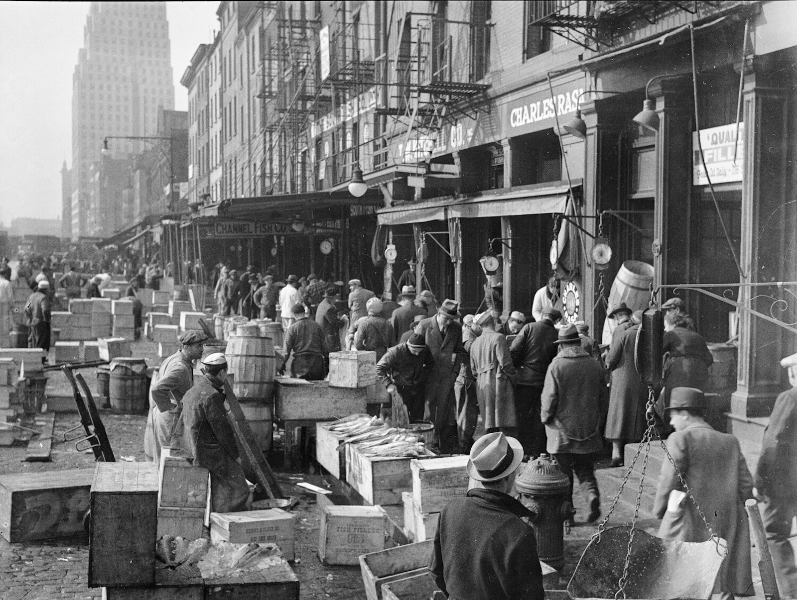 Fulton fish market deals new york city