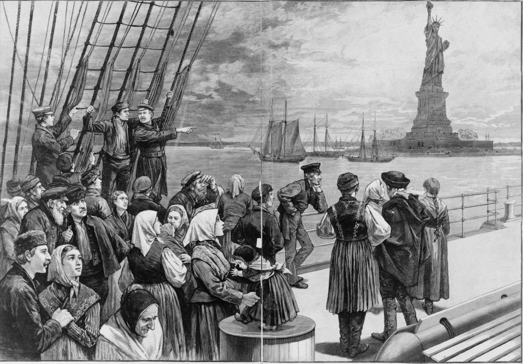 irish immigrants coming to america